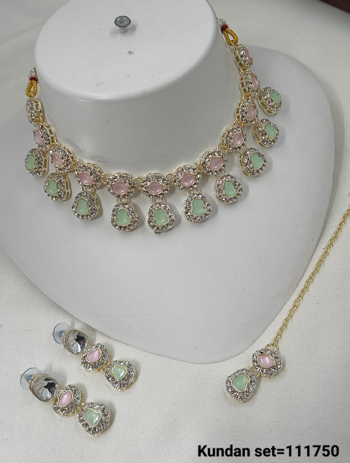 Elegant CZ Jewelry Set with Necklace and Earrings