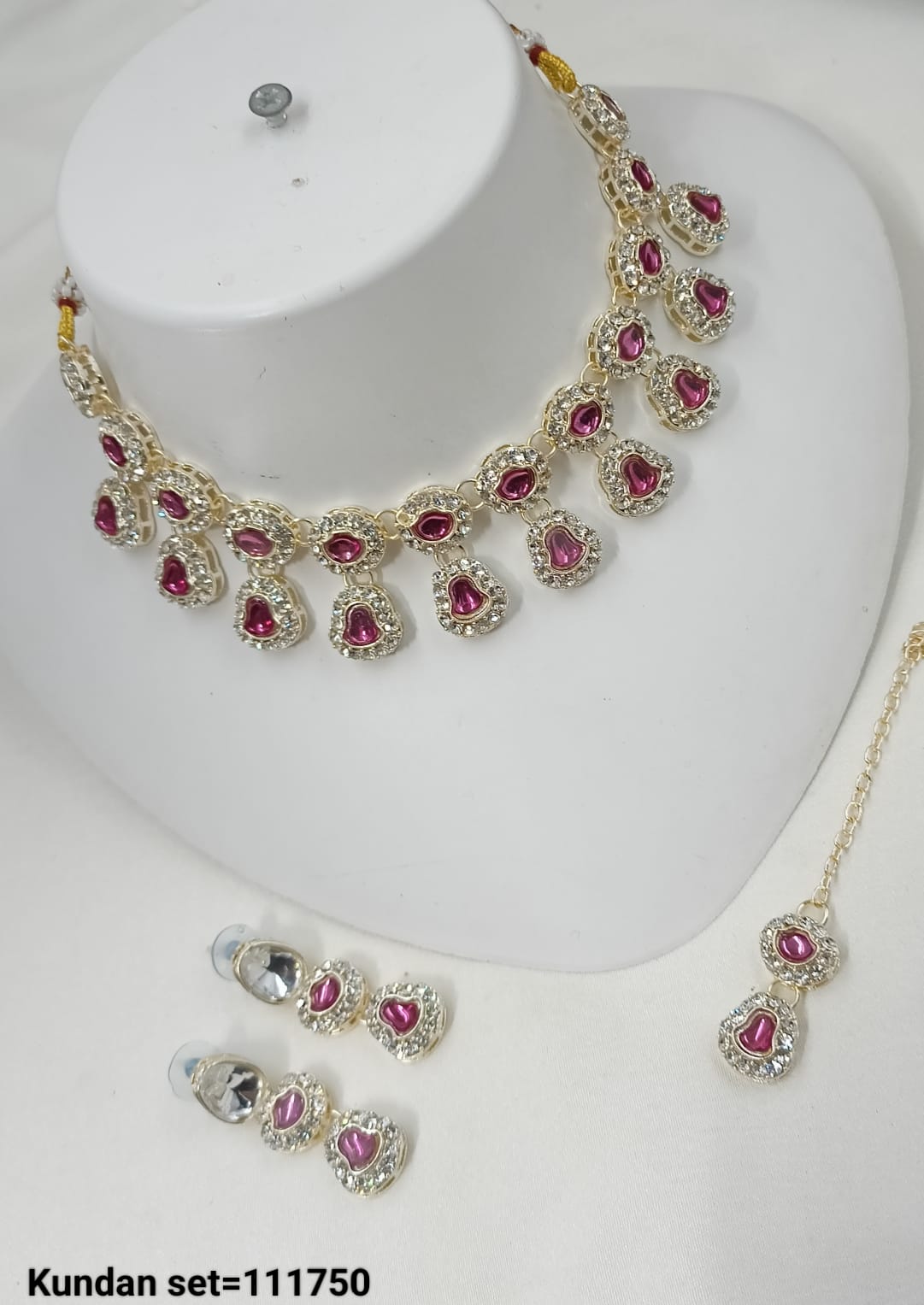 Elegant CZ Jewelry Set with Necklace and Earrings