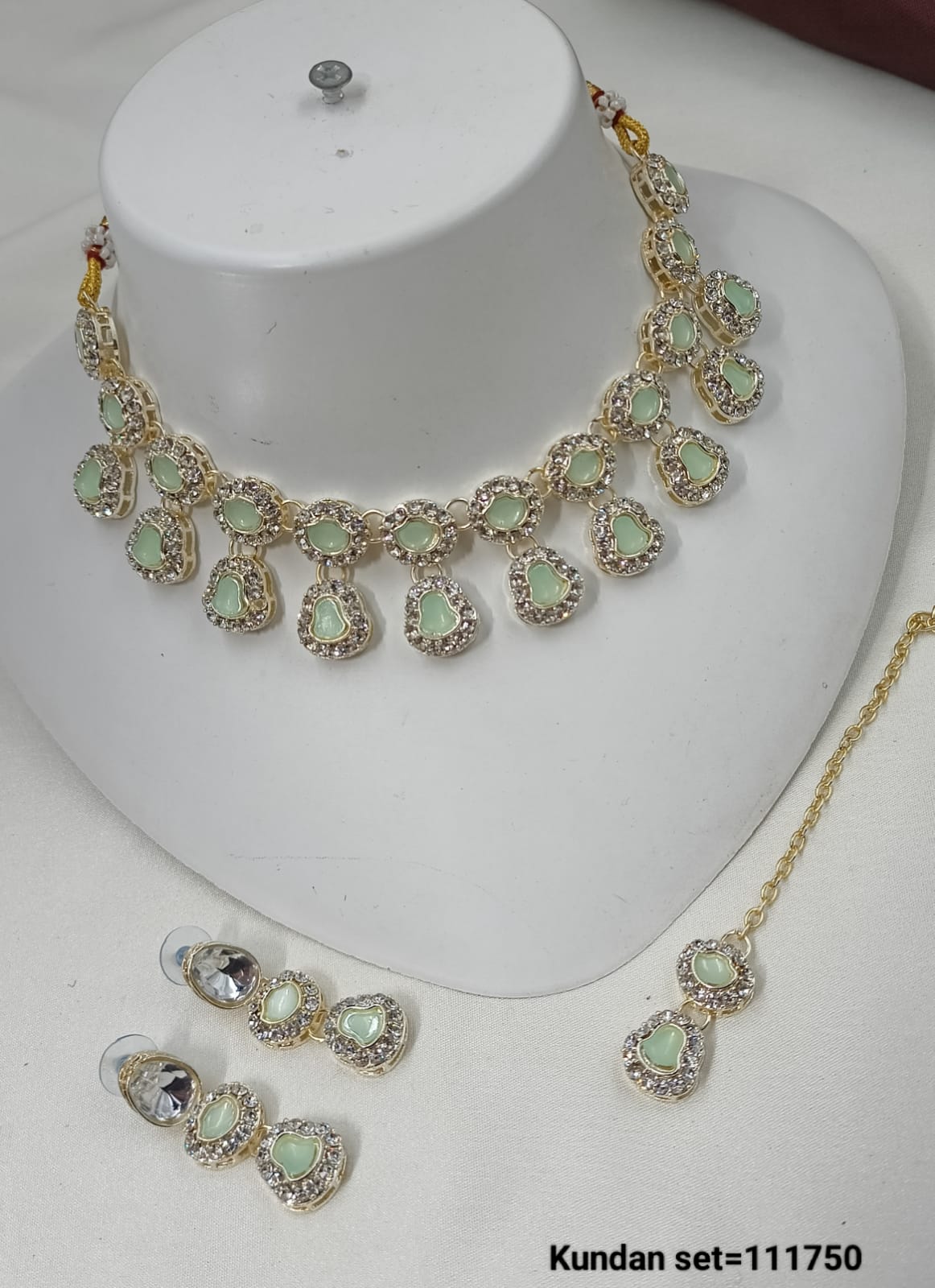 Elegant CZ Jewelry Set with Necklace and Earrings
