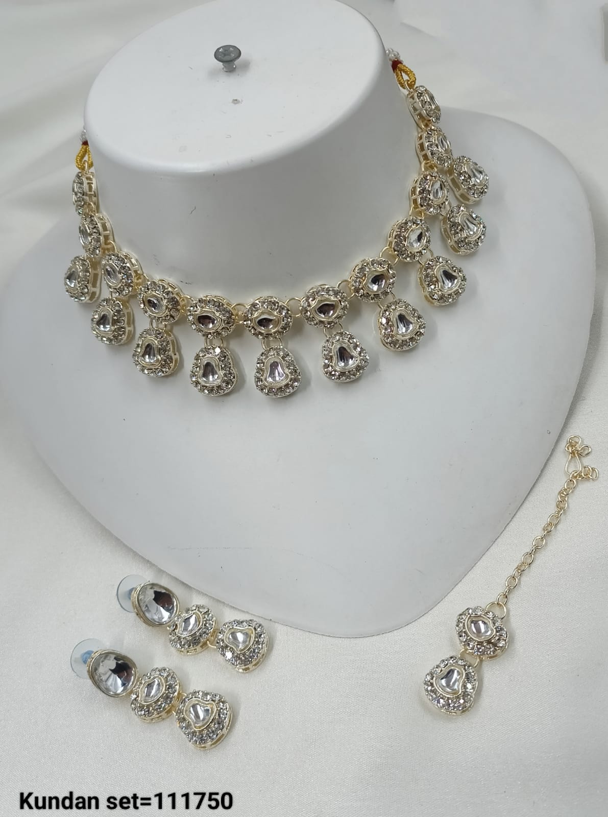 Elegant CZ Jewelry Set with Necklace and Earrings