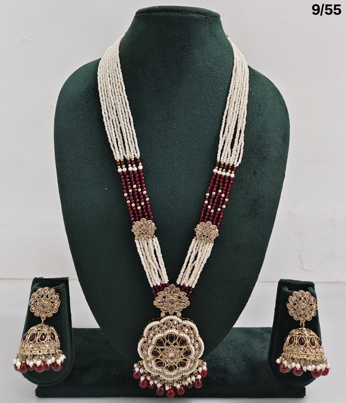 Royal Radiance CZ Long Necklace Set - Lucentemarket