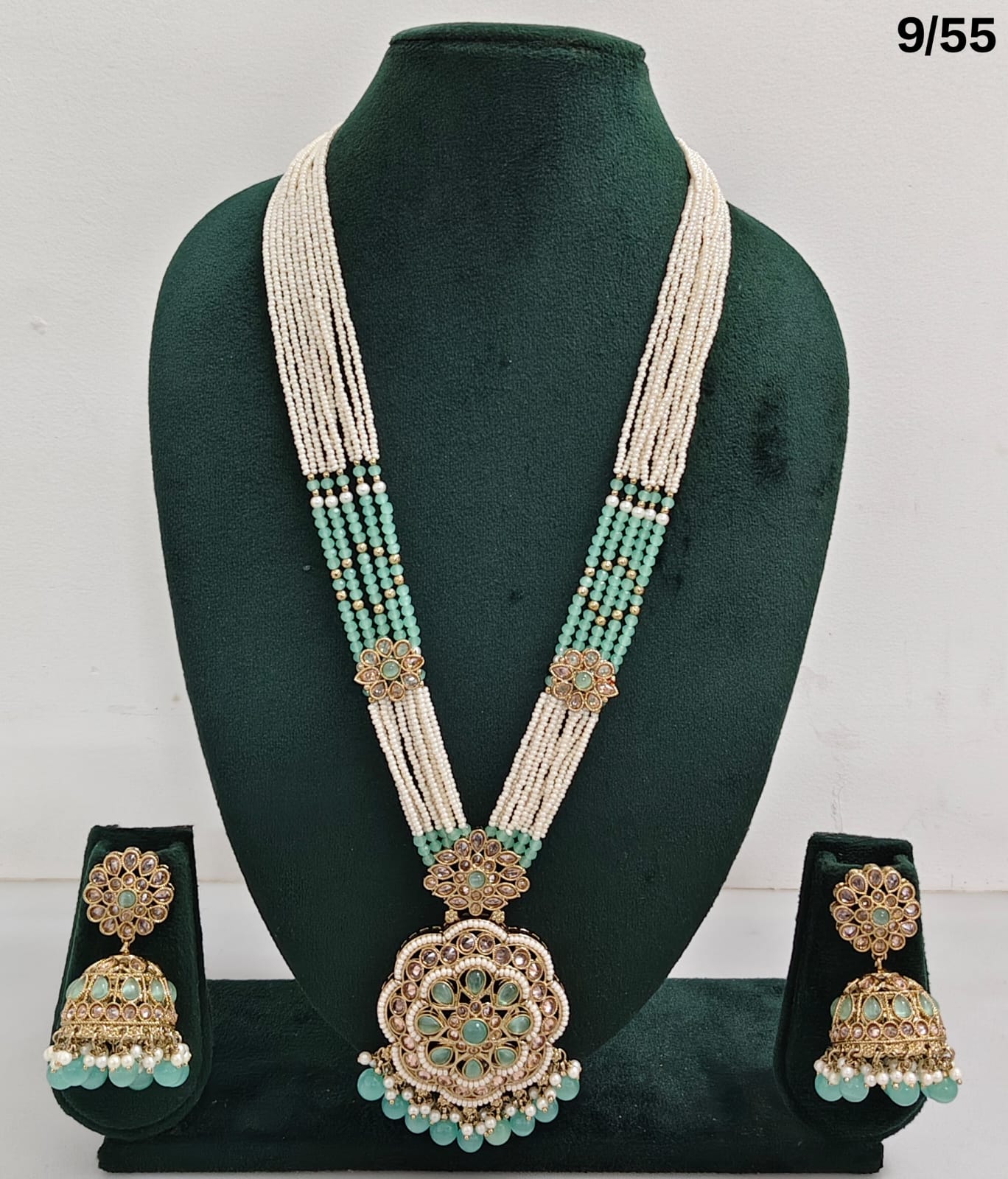 Royal Radiance CZ Long Necklace Set - Lucentemarket