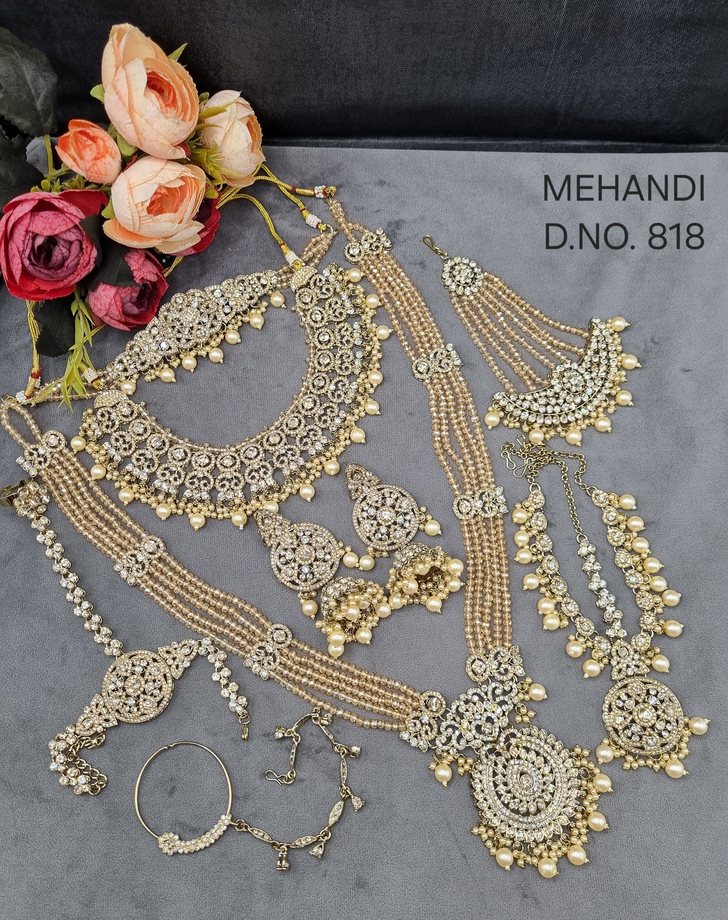 Bridal Indian Jewellery Set – Multi-Piece Ethnic Wedding Collection