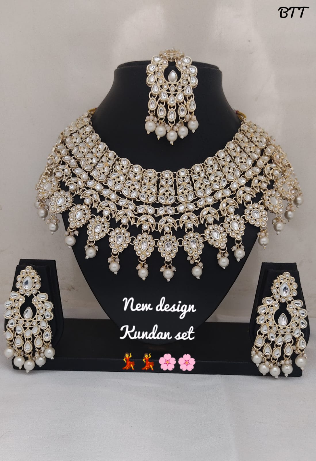 Choker CZ Stone Choker Jewellery Set