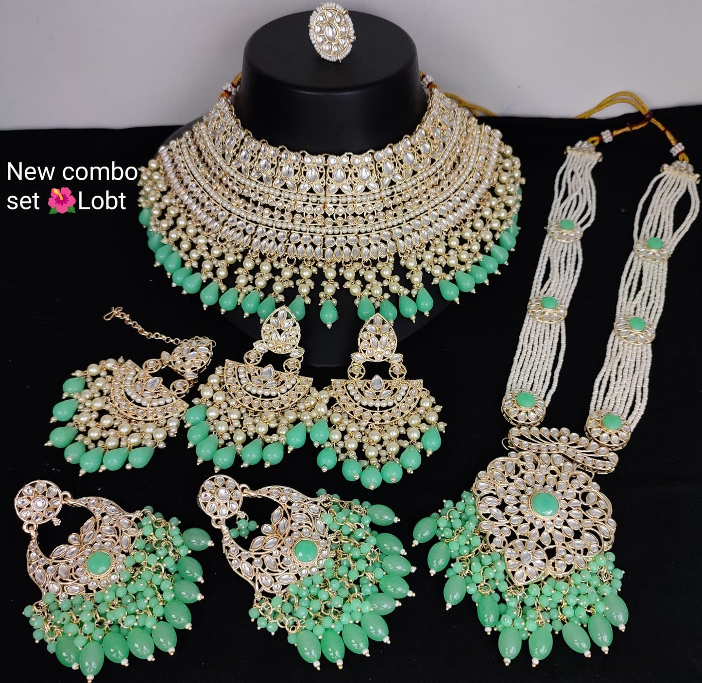 Fashion Gold Plated Choker Jewellery Set