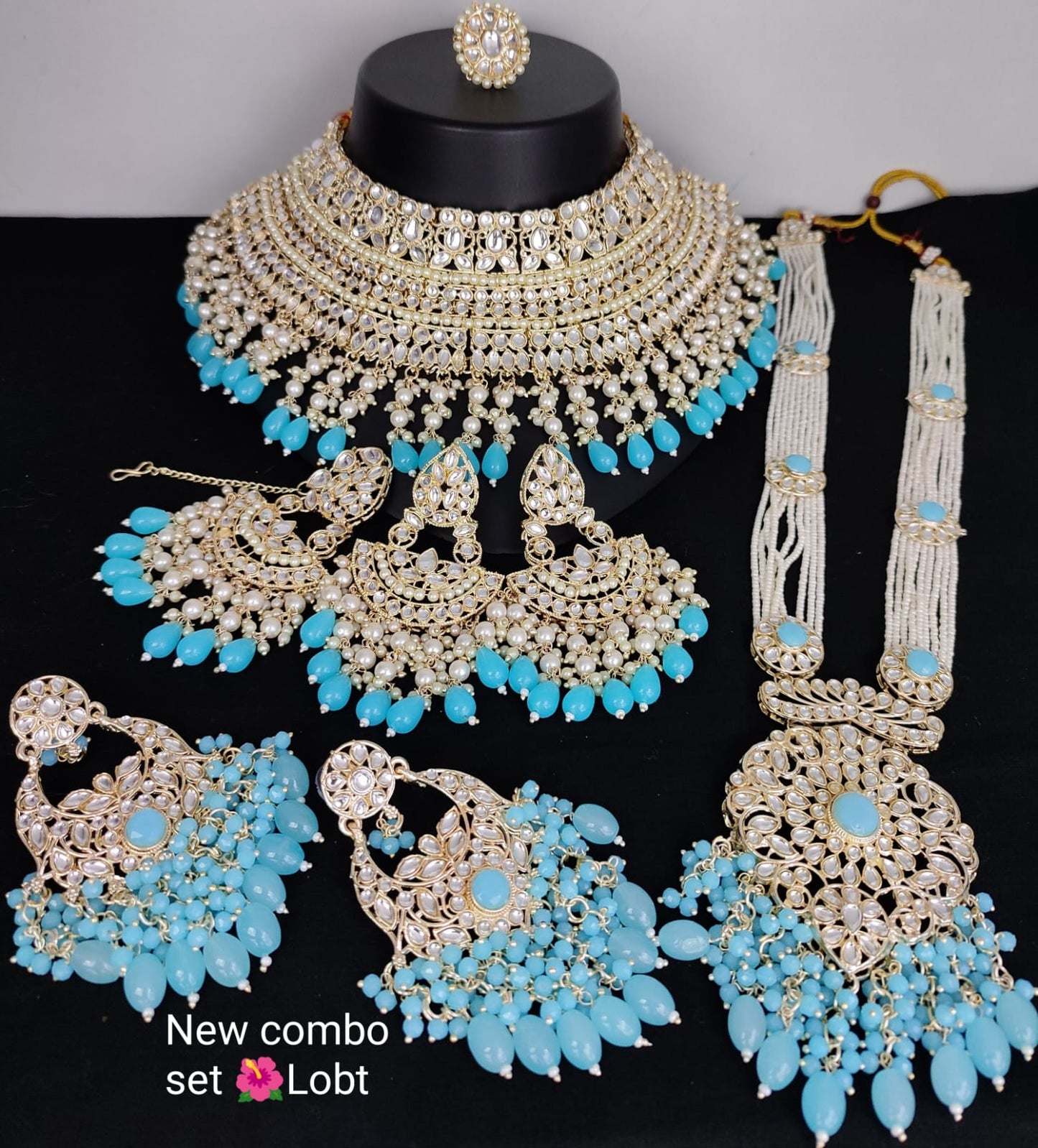 Fashion Gold Plated Choker Jewellery Set