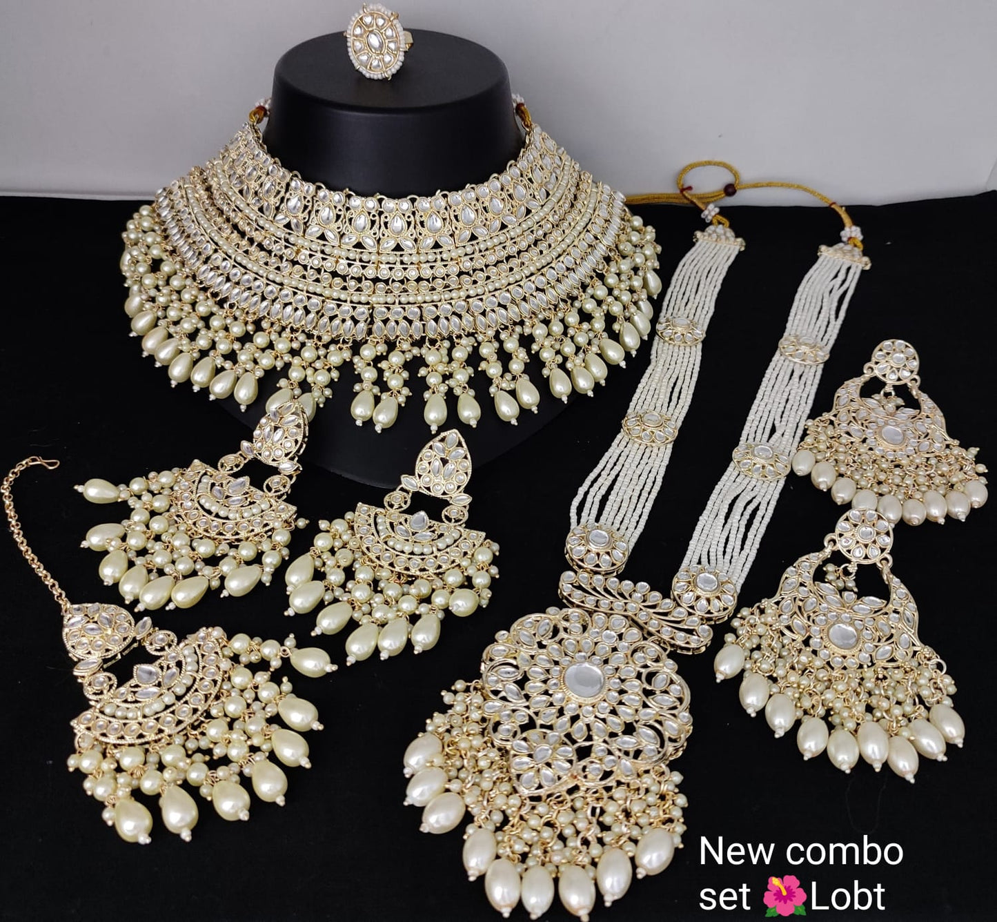 Fashion Gold Plated Choker Jewellery Set