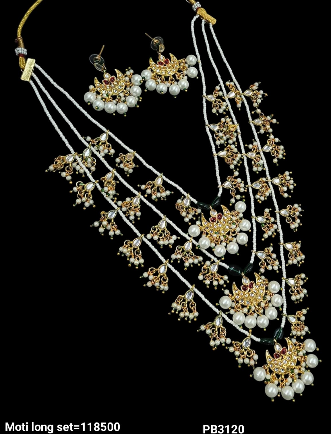Gold Plated CZ Stone Choker Jewellery Set