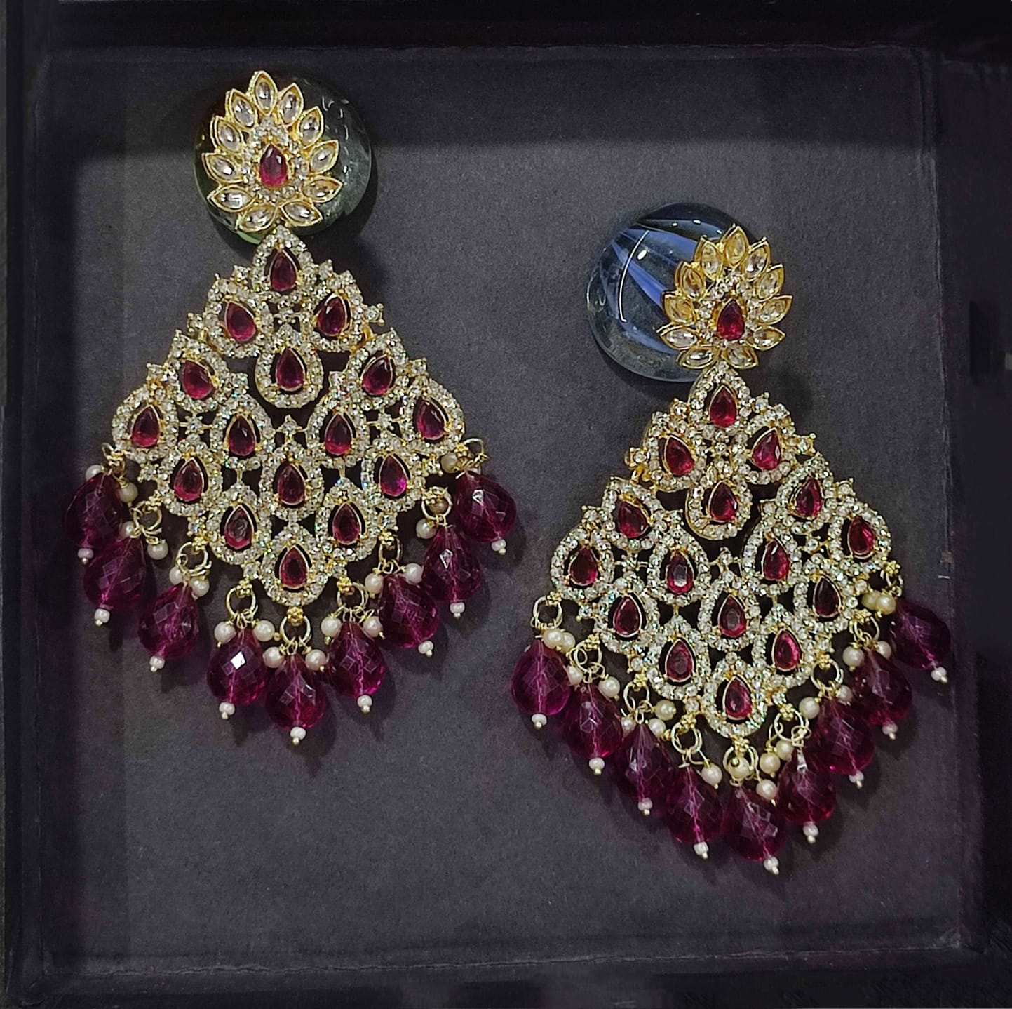 Gold Plated Fashionable Earrings