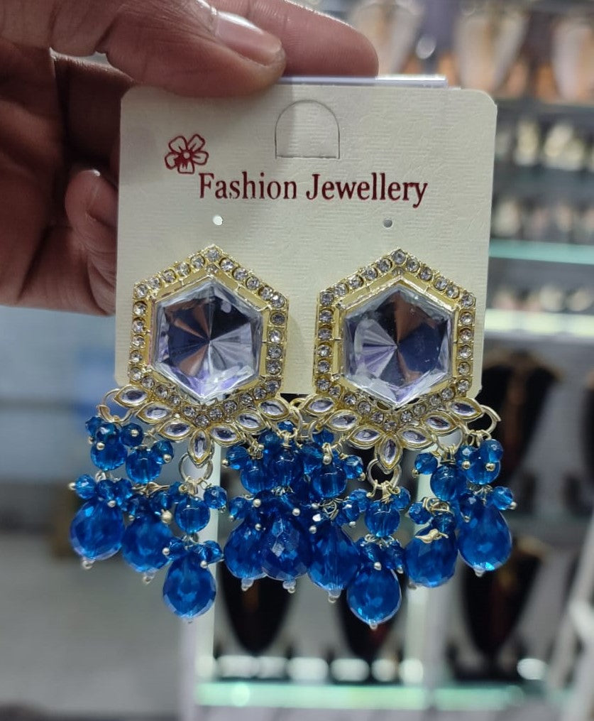 Gold Plated Fashion Earrings