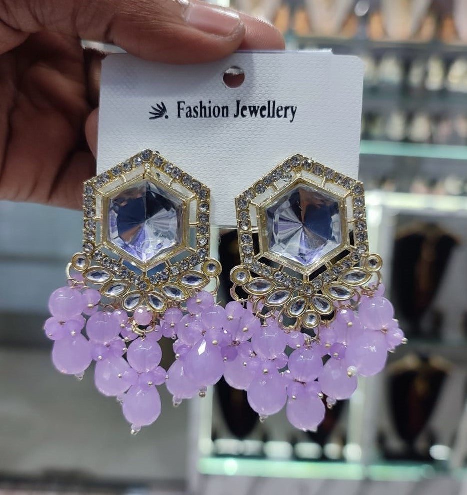 Gold Plated Fashion Earrings