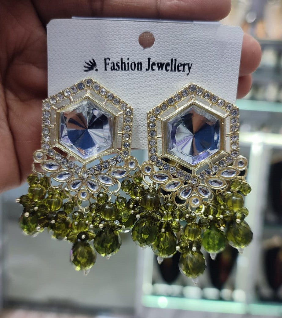 Gold Plated Fashion Earrings