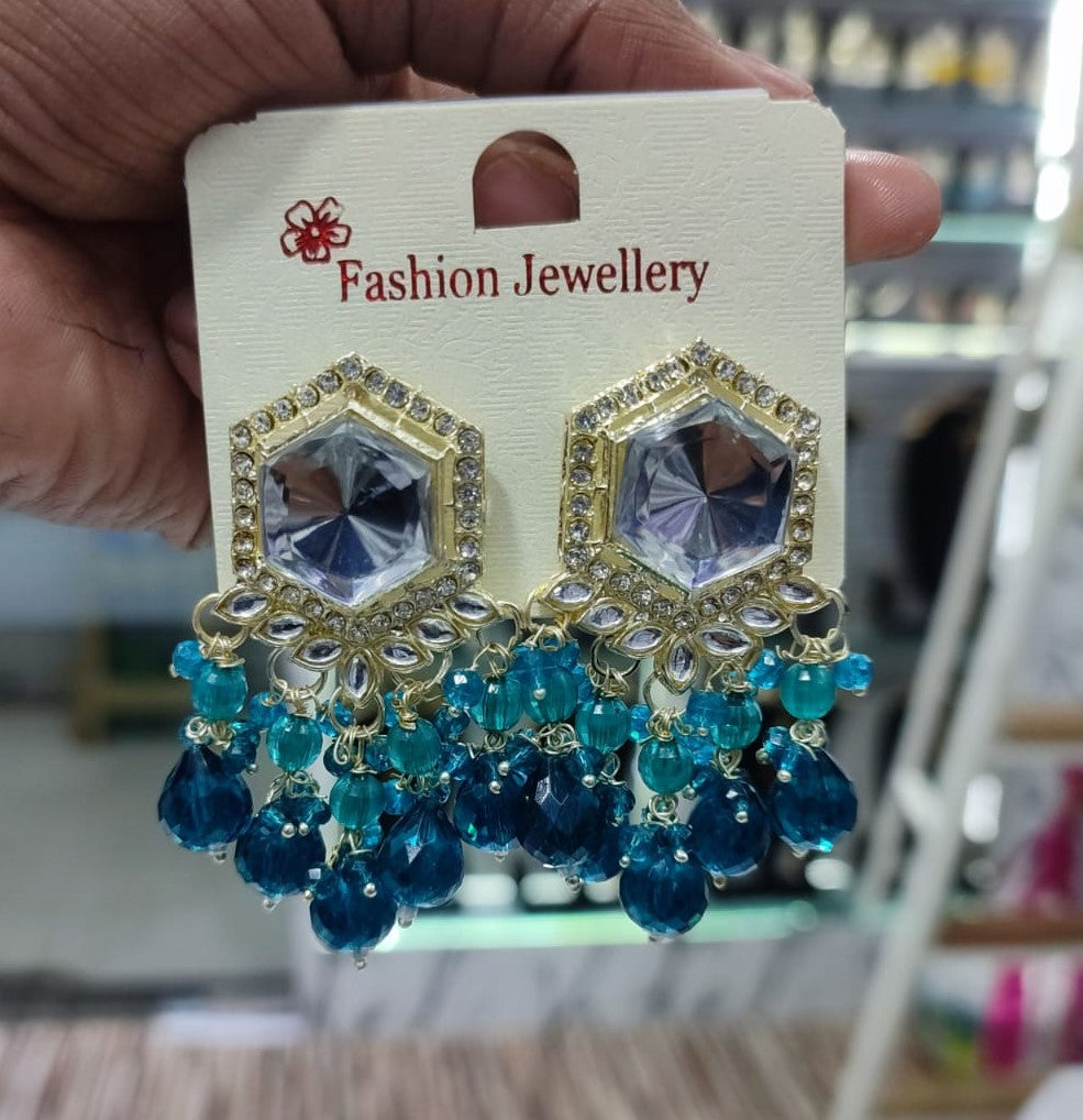 Gold Plated Fashion Earrings
