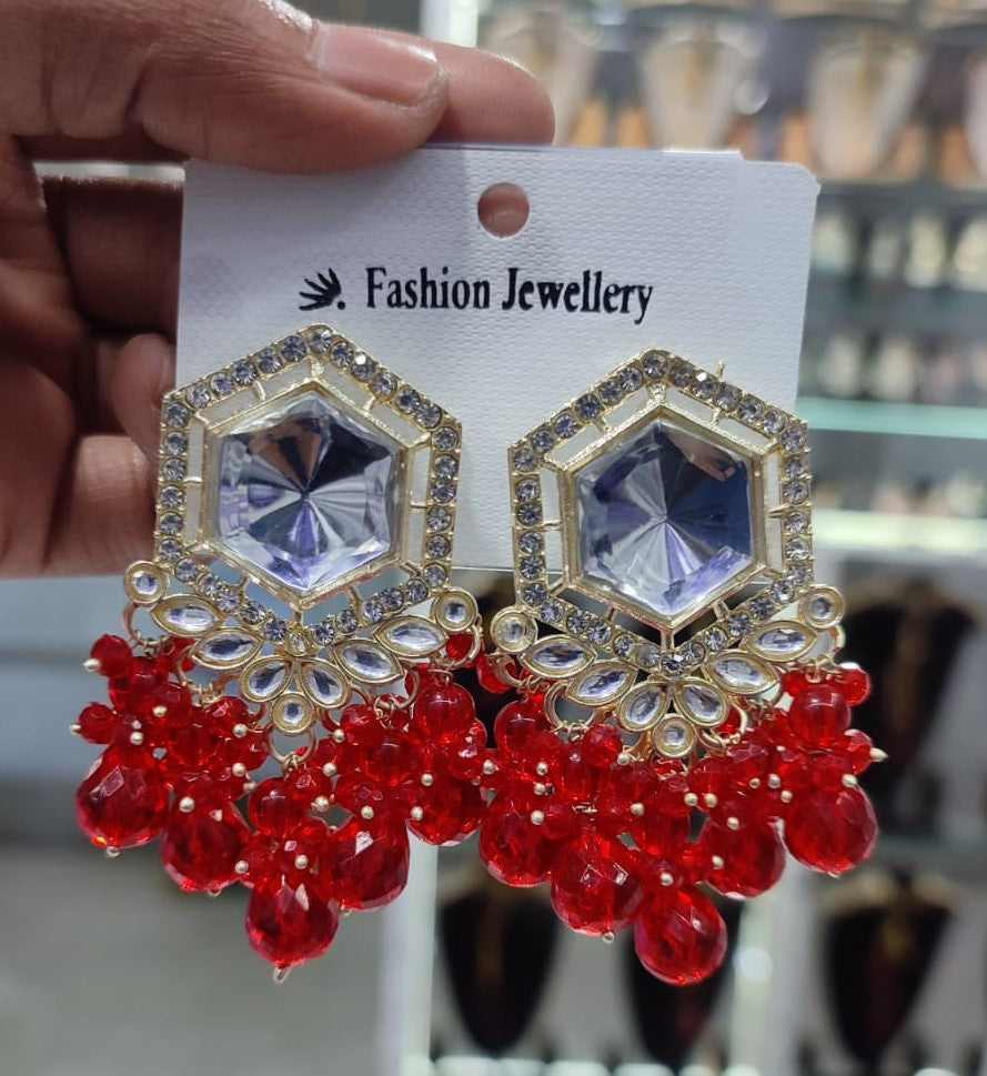 Gold Plated Fashion Earrings