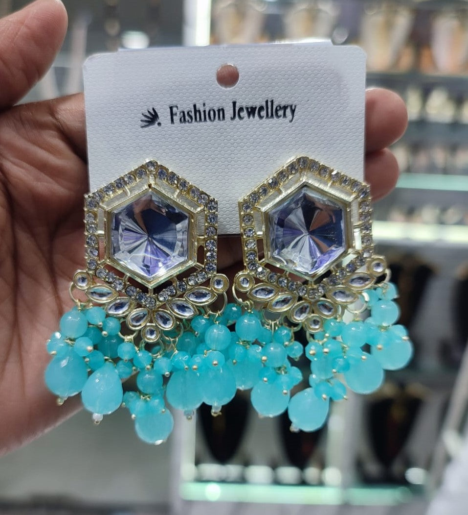 Gold Plated Fashion Earrings
