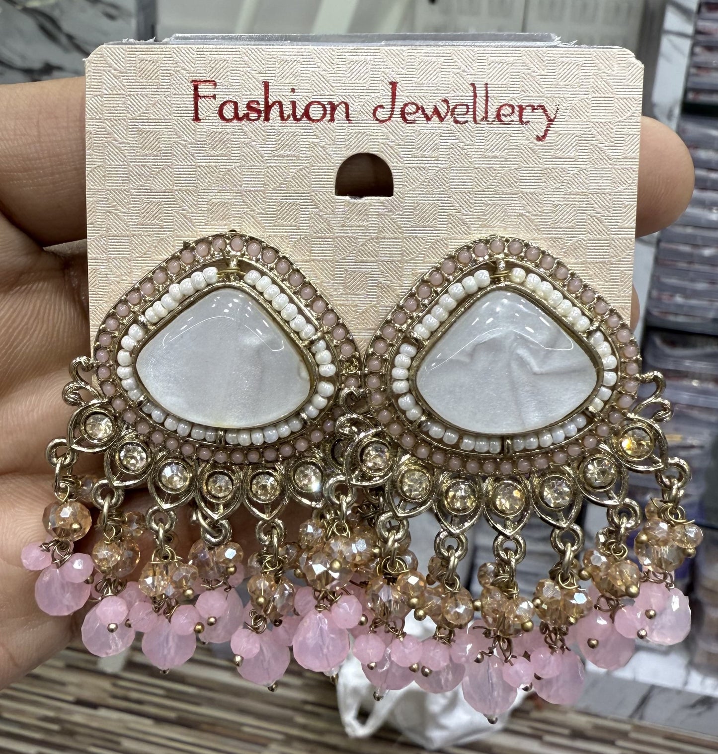 Antique Gold Plated Earrings