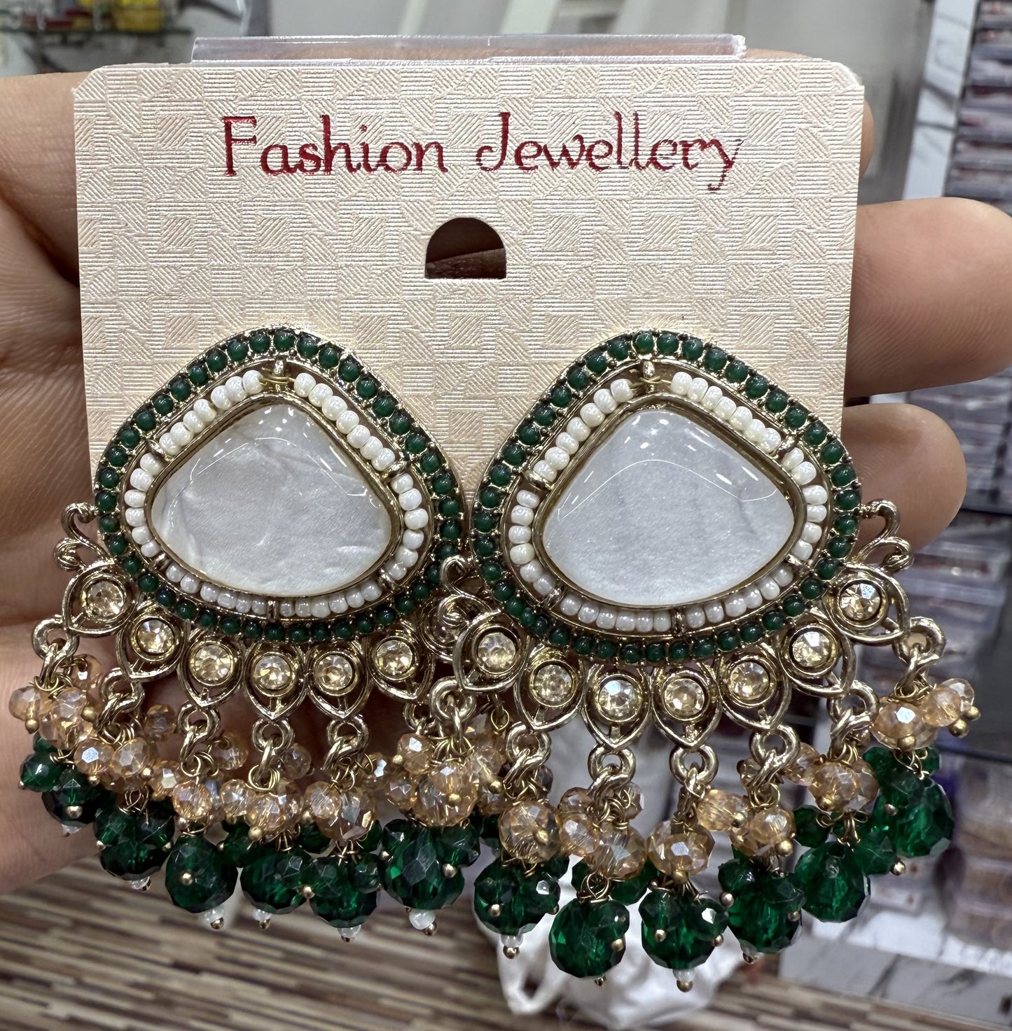 Antique Gold Plated Earrings