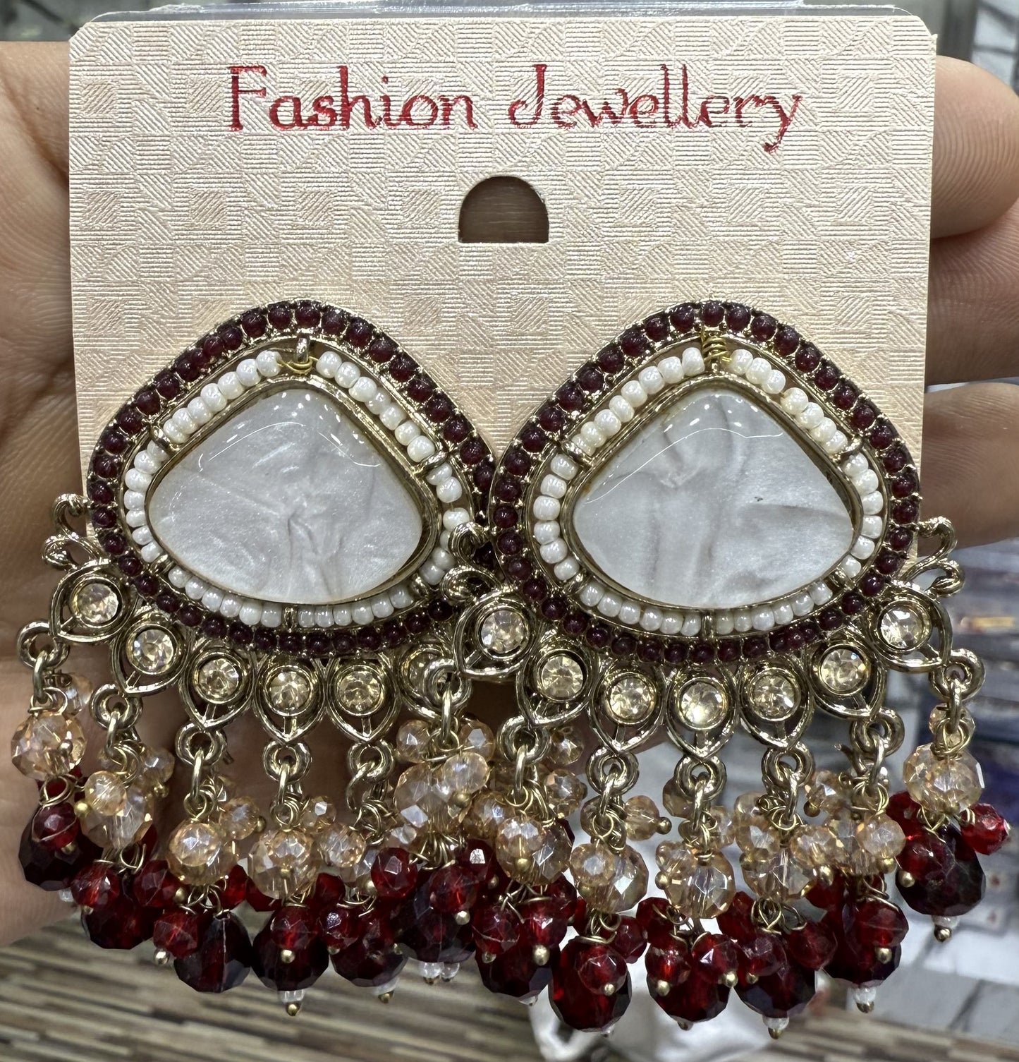 Antique Gold Plated Earrings