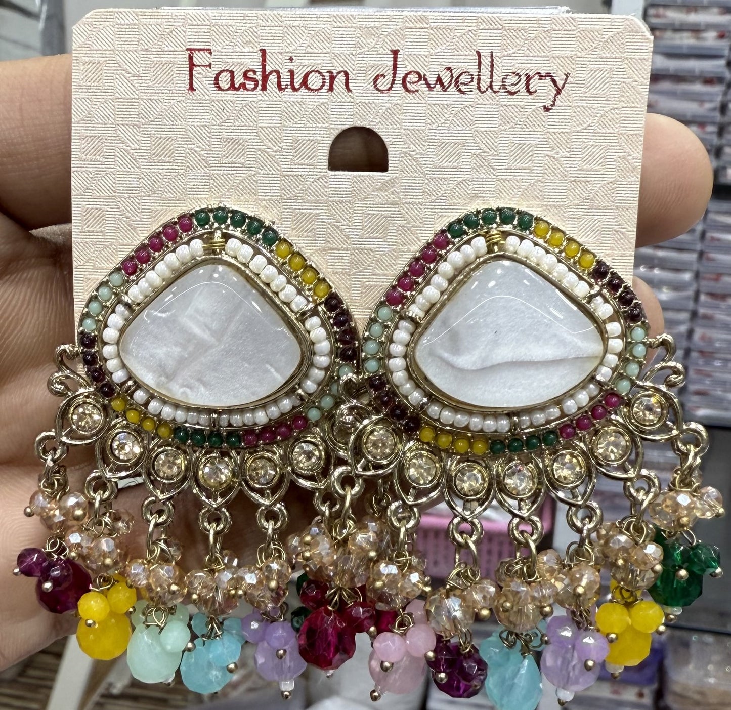 Antique Gold Plated Earrings