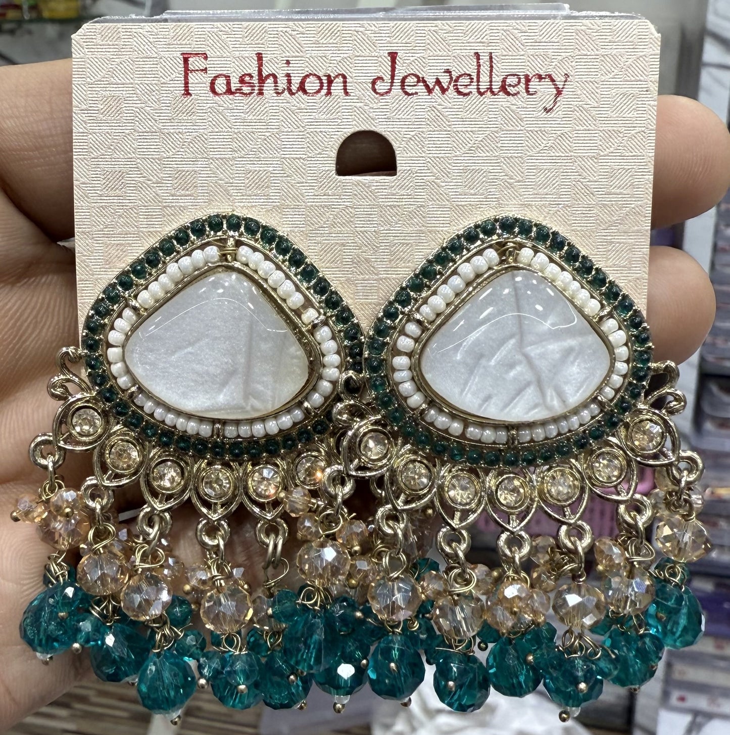 Antique Gold Plated Earrings