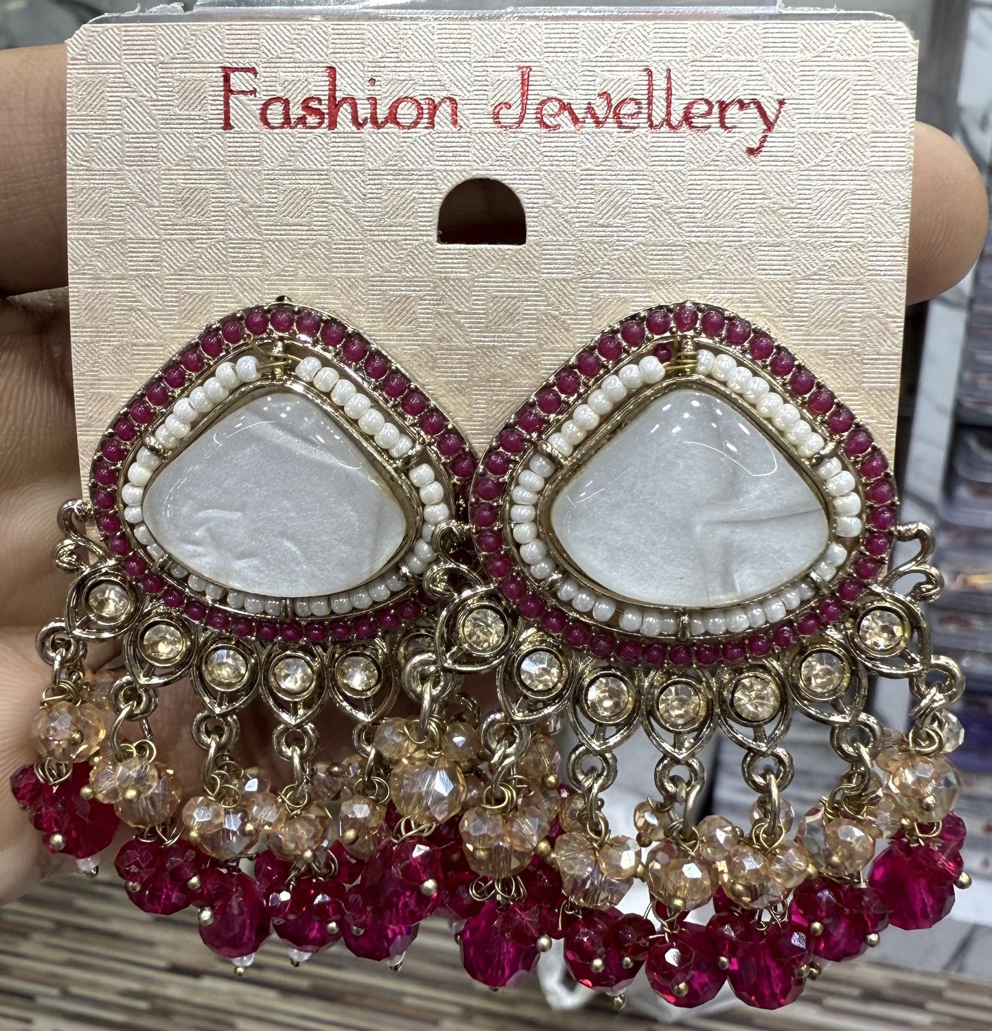 Antique Gold Plated Earrings