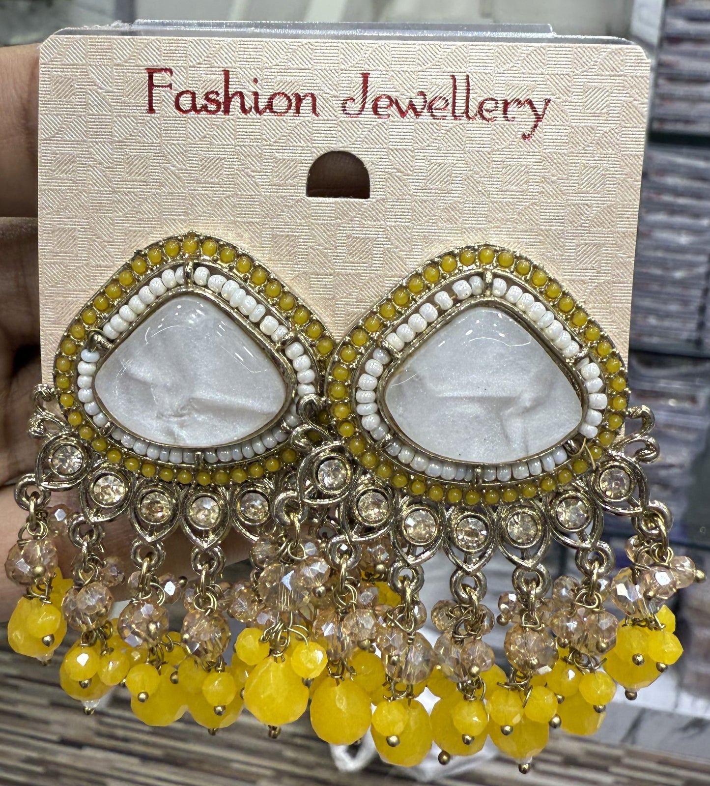 Antique Gold Plated Earrings