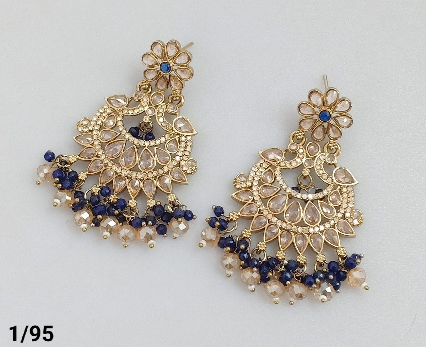 Antique Gold Plated Earring Set