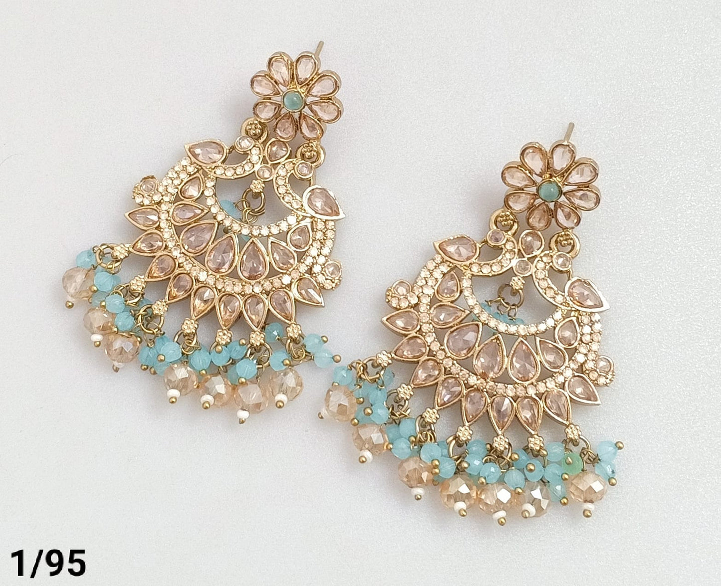 Antique Gold Plated Earring Set