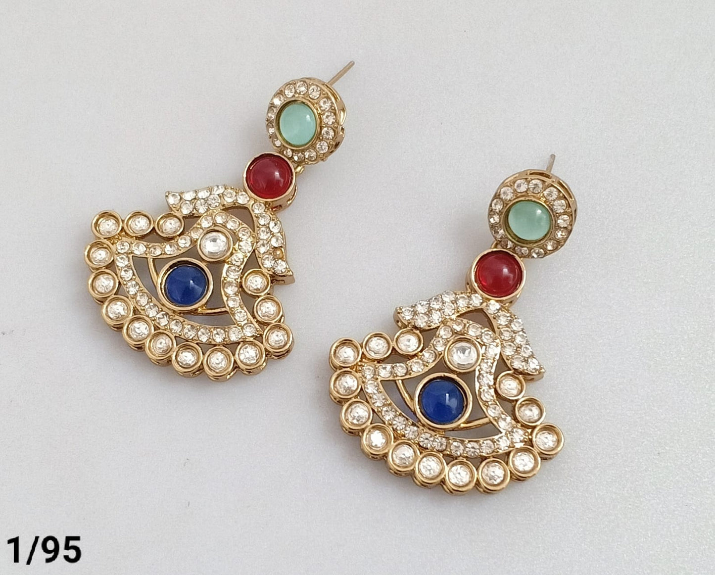 Antique Gold Plated Earring Set