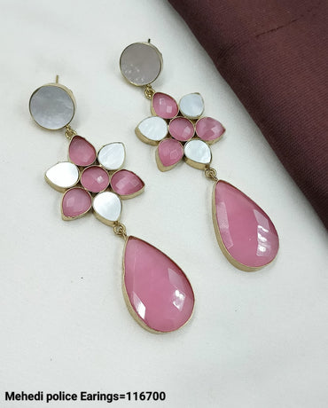 Petal Cluster Drop Earrings - Lucentemarket