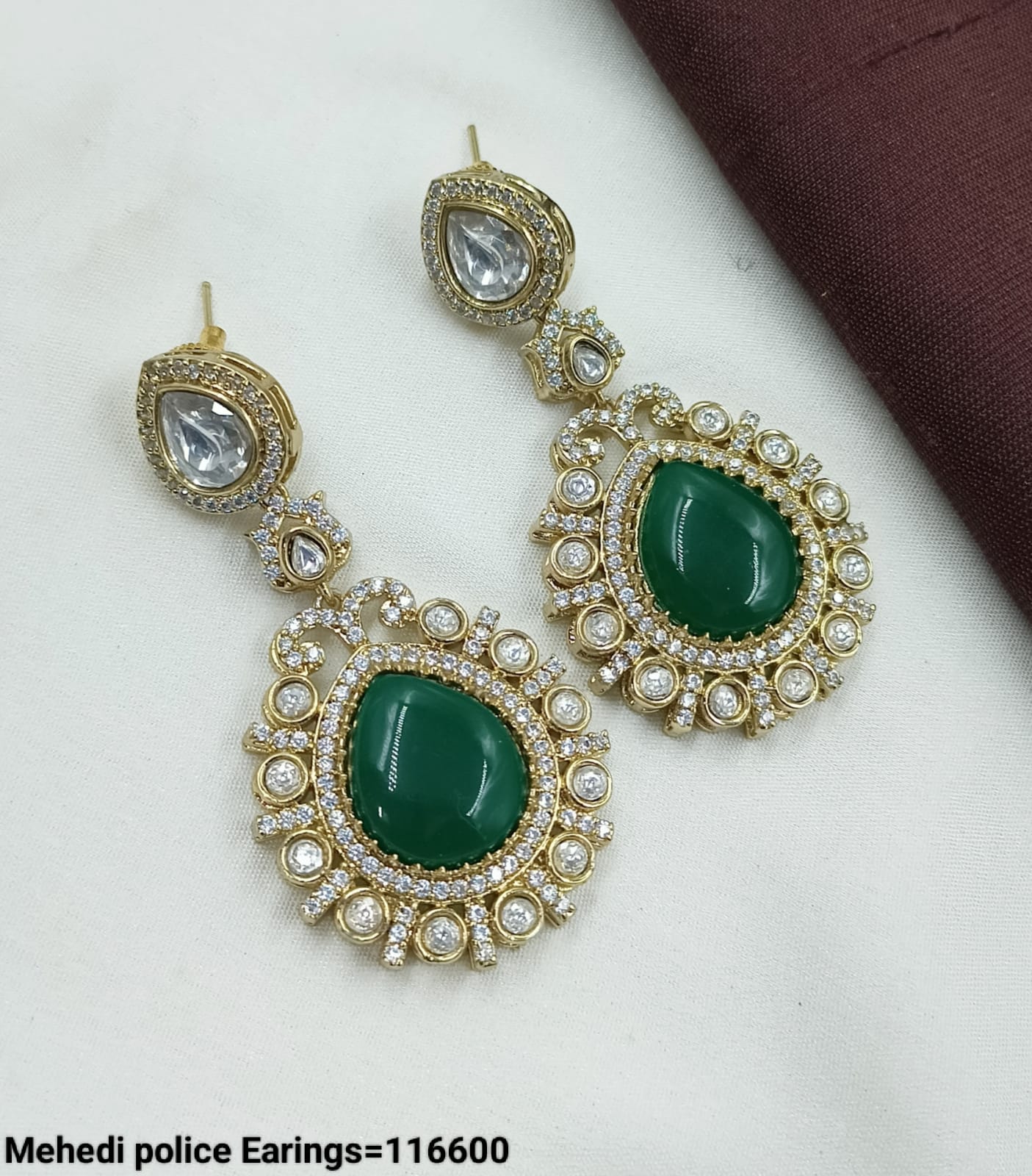 Heritage Sparkle Dangle Earrings