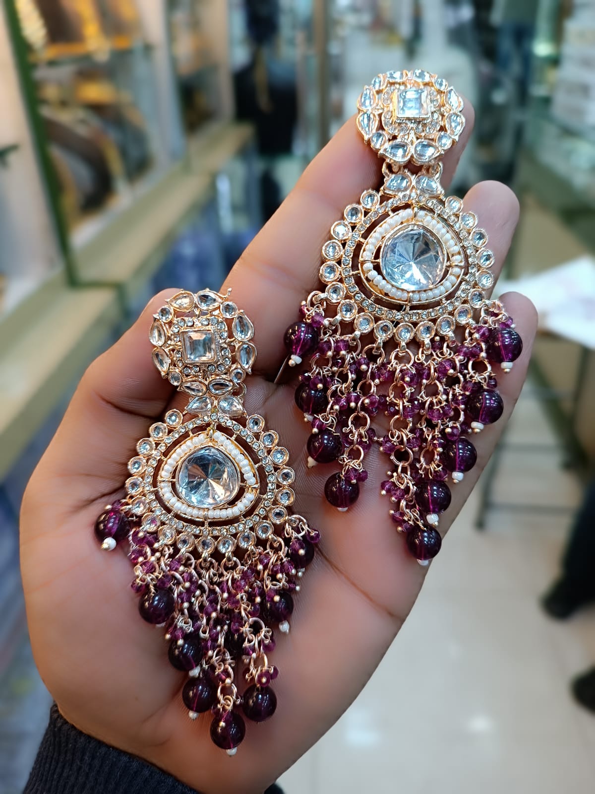 Gold Plated Fashion Earrings