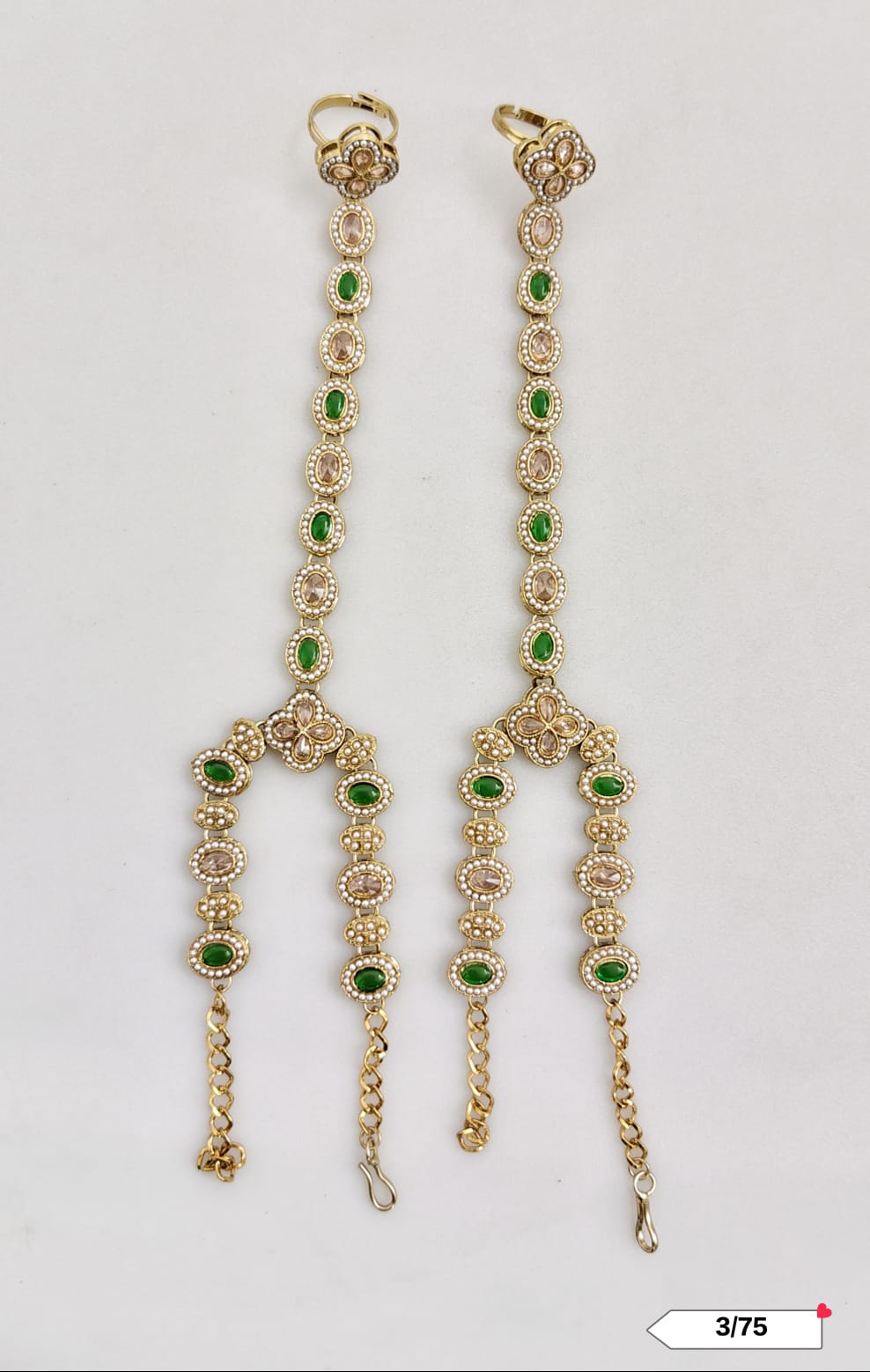 Antique Gold Plated Bracelet