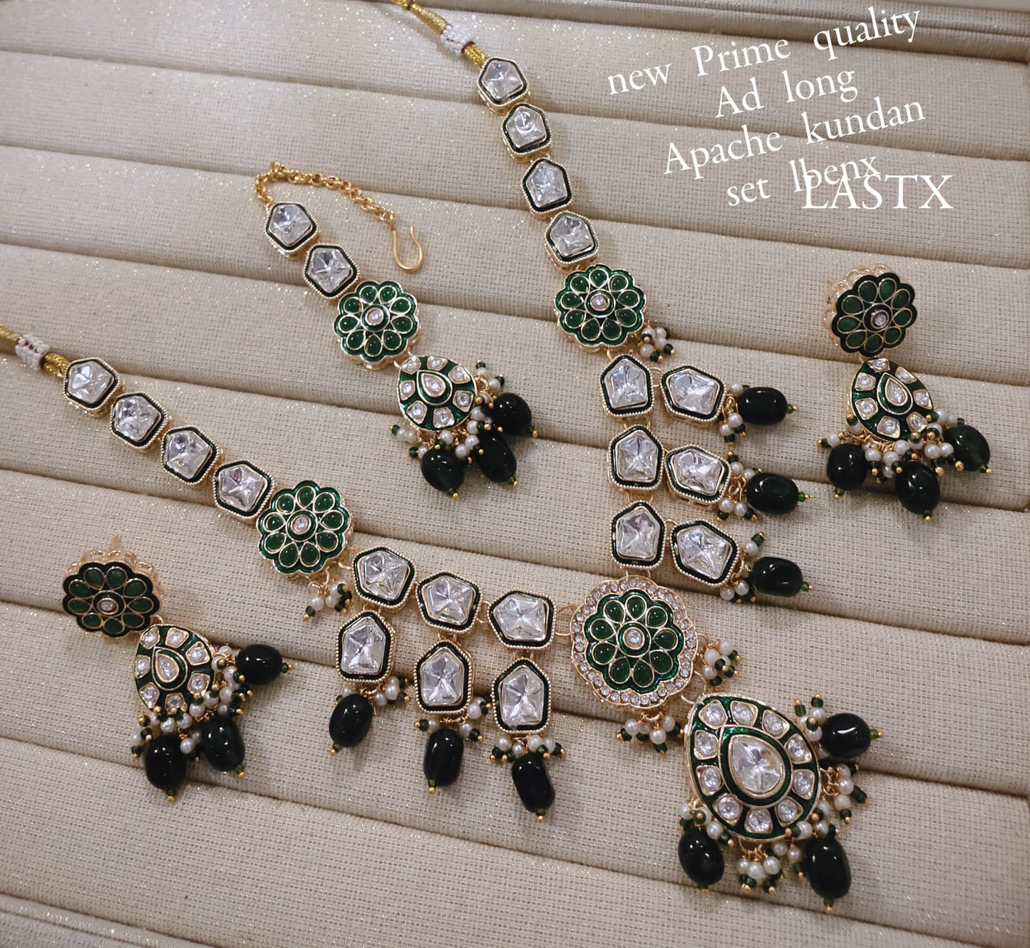 Premium Long Kundan Necklace Set – Bridal & Festive Jewelry