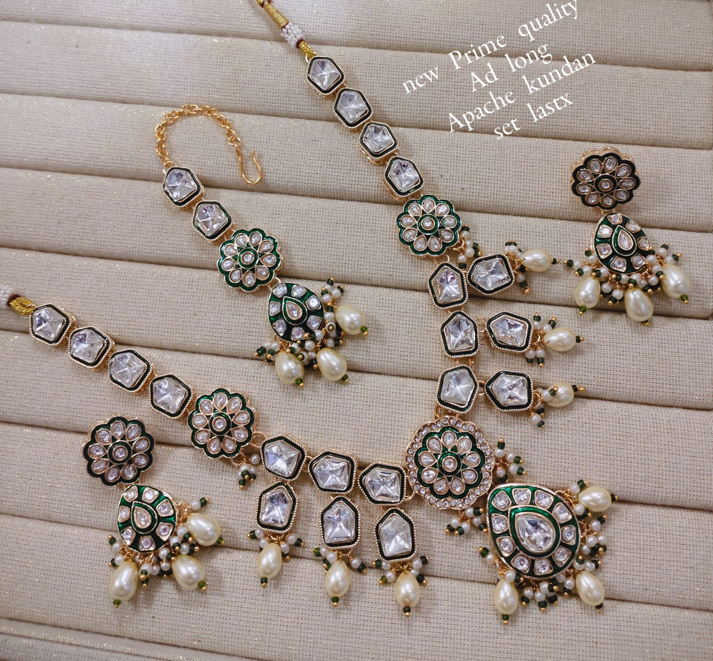 Premium Long Kundan Necklace Set – Bridal & Festive Jewelry