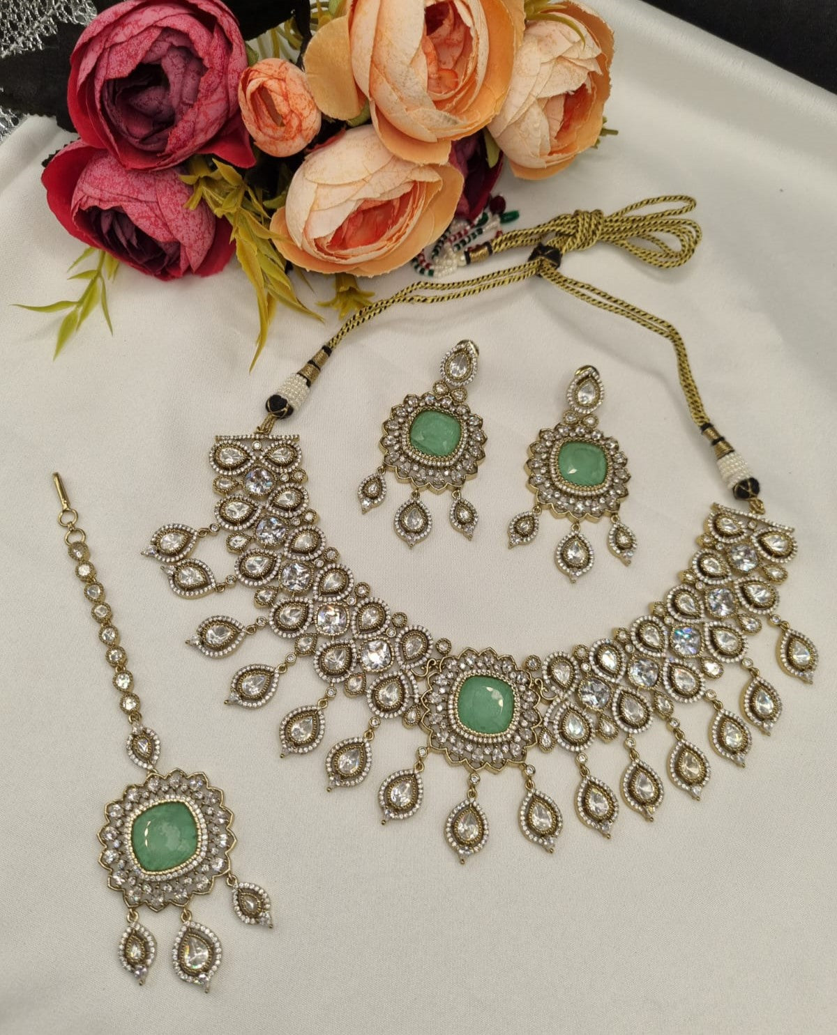 Kundan Polki Choker Set