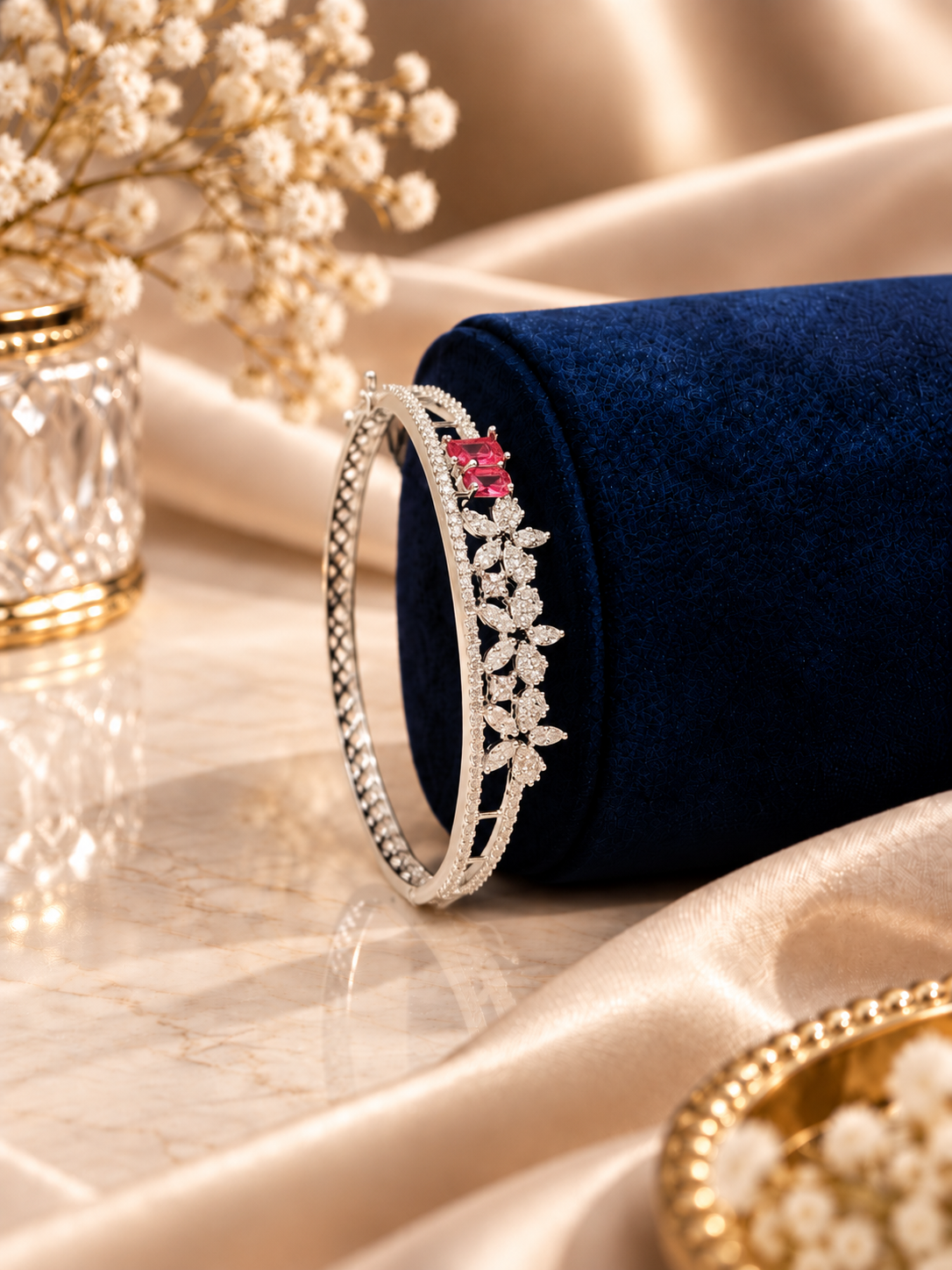 Elegant Floral AD Bracelet