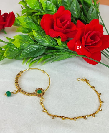 Gold Plated Fashion Nose Ring