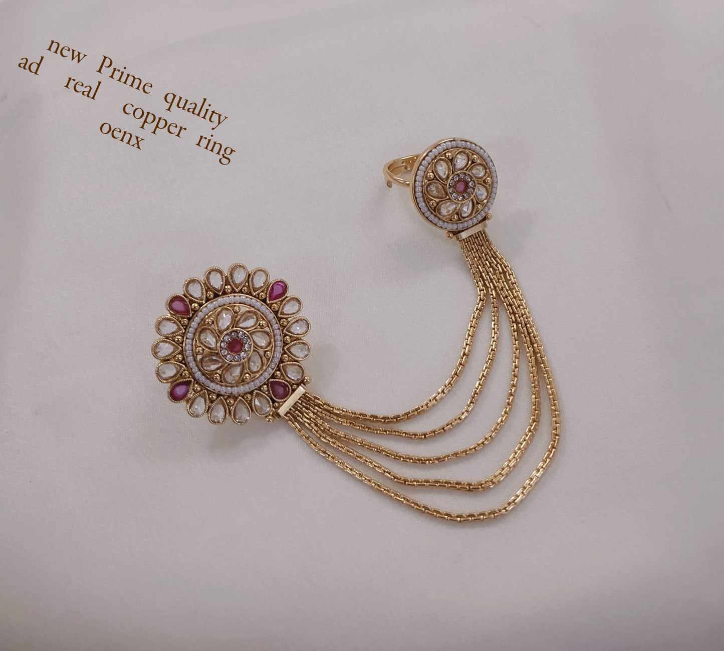 Elegant Prime Quality Copper Ring – Stunning Traditional Design