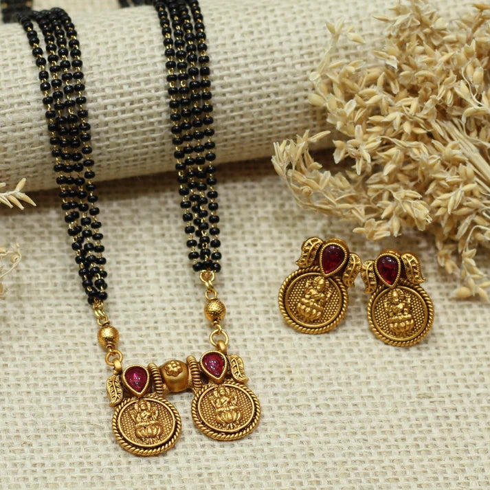 Mangal Sutra With Earring For Women
