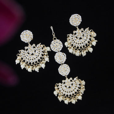 Gold Plated Earring Mangtika