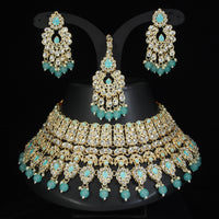 Choker CZ Stone Choker Jewellery Set