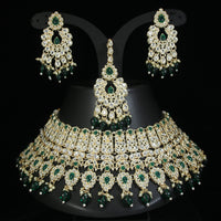 Choker CZ Stone Choker Jewellery Set