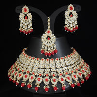 Choker CZ Stone Choker Jewellery Set