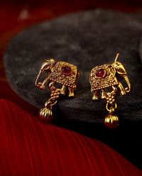 Traditional Lakshmi & Gaja Temple Necklace Set