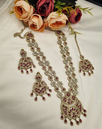 Stellar Floral Fashion Choker Set with Coordinating Earrings