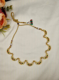 SUTHON STYLE CRESCENT MOTIF NECKLACE SET