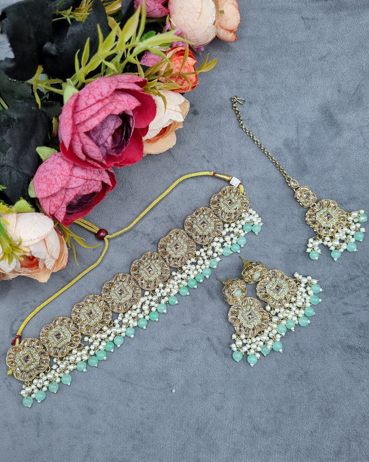 Royal Antique Polki Statement Choker