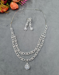 The Rani Radiance Layered AD Necklace & Earring Set