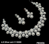 American Diamond Studded Necklace Set